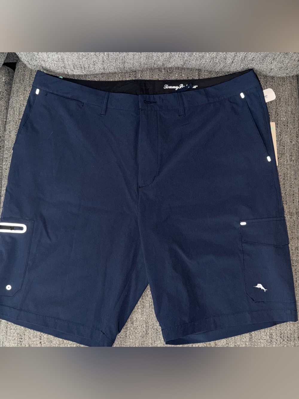 Tommy Bahama Men's Navy Drawstring Performance Shorts
